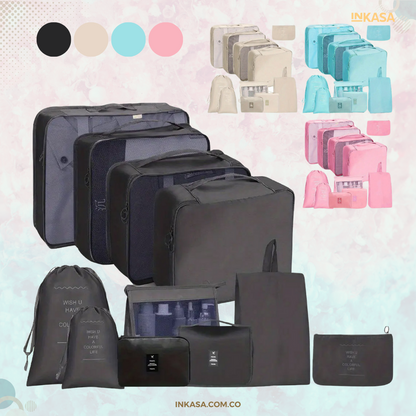 Organizador De Equipaje Kit Viajero X 11