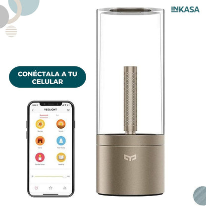 Lámpara de mesa inteligente luz cálida