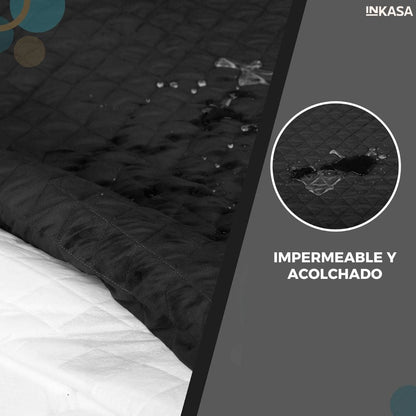 Protector de colchón impermeable acolchado