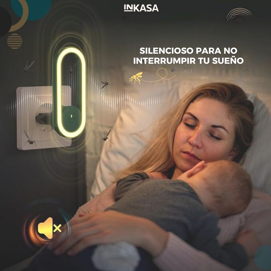 Lámpara repelente Ultrasónico