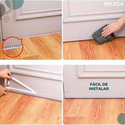 Cinta adhesiva sellado de puertas y ventanas
