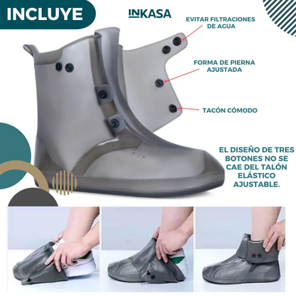 Botas Lluvia Impermeable Funda Ty902