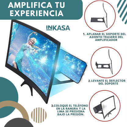 Amplificador De Pantalla Curvo 12