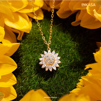 Collar Giratorio de Girasol