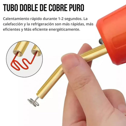 🛠️ Set de Pistola para Soldar con Accesorios – Precisión, Potencia y Orden en un Solo Kit