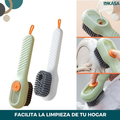 Cepillo dispensador de jabón multiuso