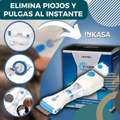 Peine Electrico Quita Pulgas Y Piojos