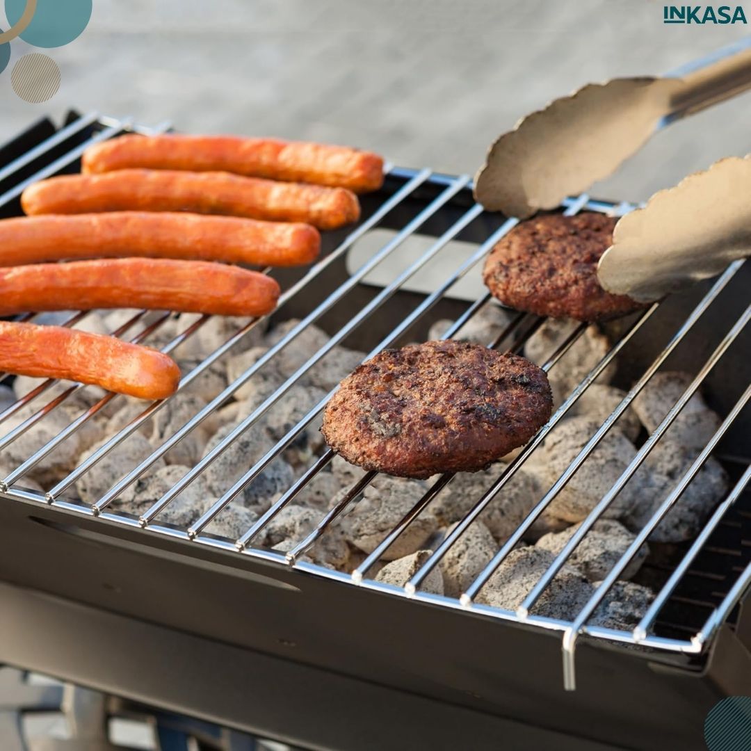 Mini parrilla de carbón portátil