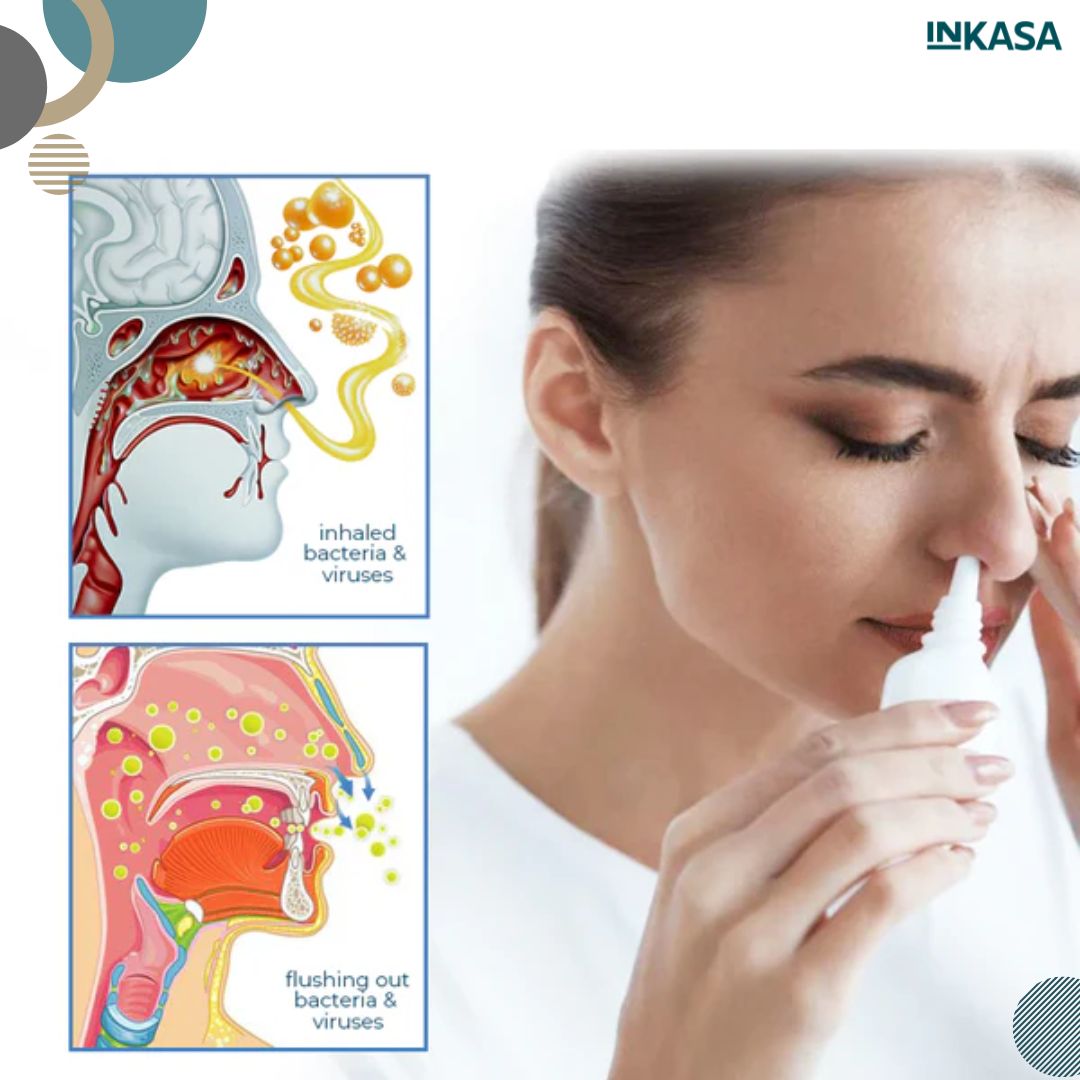 Gfouk • Spray limpiador nasal x 2 unds