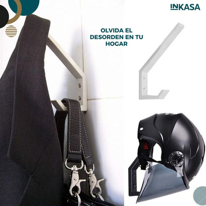 Soporte multifuncional para cascos 2 unds