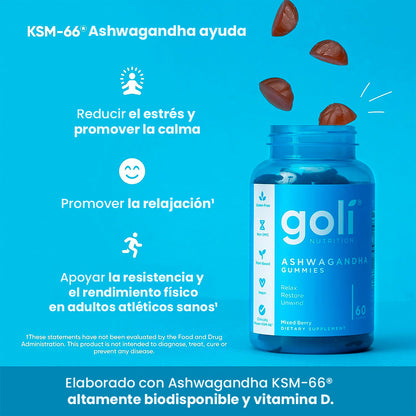 Gomas con Ashwagandha: Recupera tu energía vital día a día💯🌱