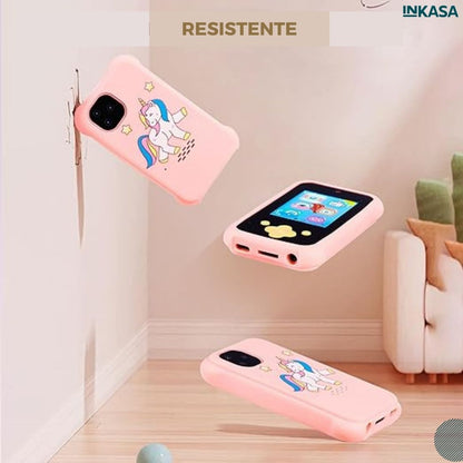 Celular para niños con juegos y cámara