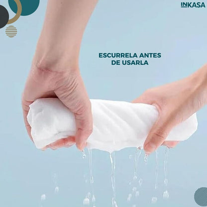 Toalla comprimida desechable para cuerpo