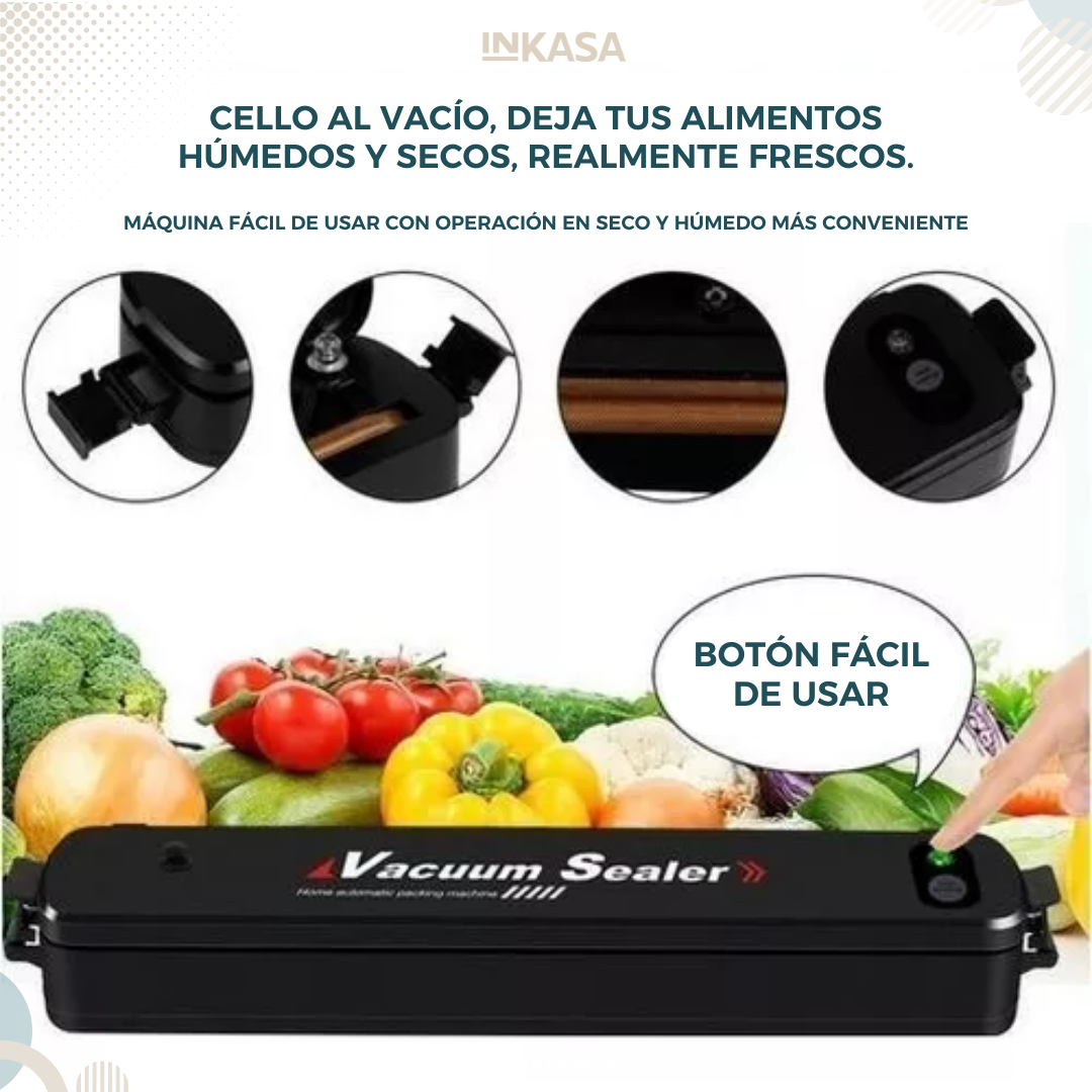 Maquina Empacadora Selladora Al Vacio