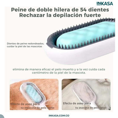 Cepillo Removedor de Pelo 2 en 1
