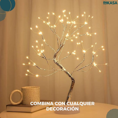 Árbol decorativo con luz led