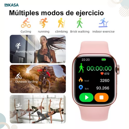 Combo Reloj Smartwatch T55 Promax + Audifonos In-ear Pulso.