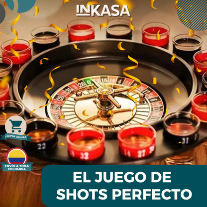 Ruleta De Shots Juego De Mesa