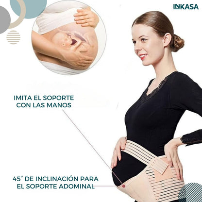 Faja prenatal con Soporte Abdominal