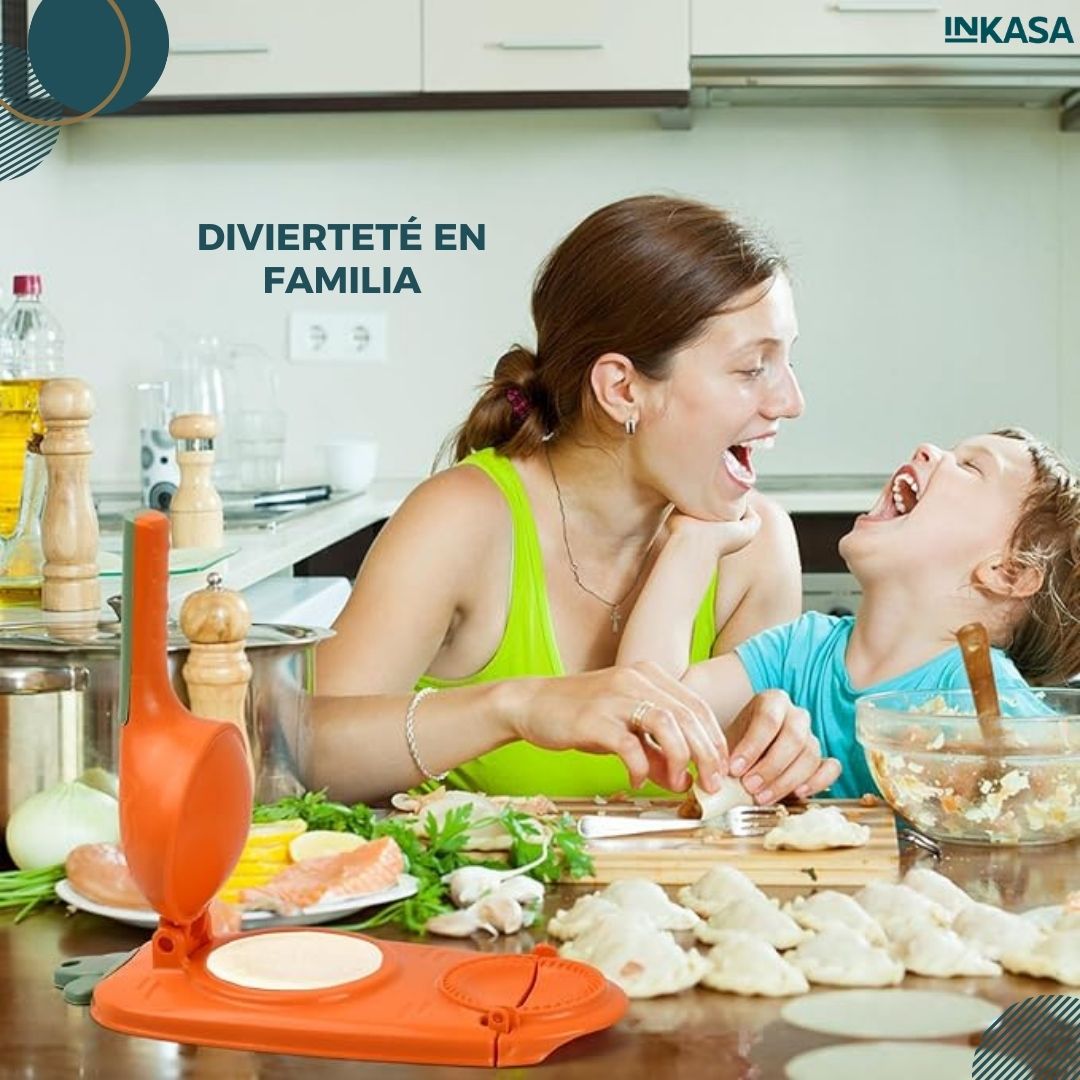 Molde para hacer empanadas