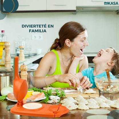 Molde para hacer empanadas