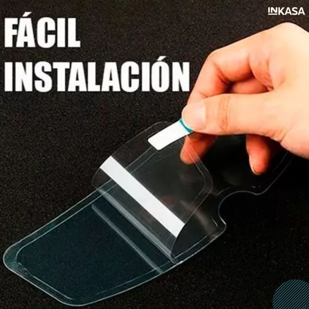 Sticker Antiempañante para Visor Casco  x 2 Unds