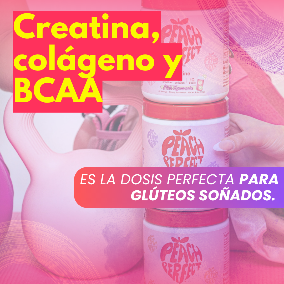 Creatina Booty Builder – Tu aliada para glúteos más fuertes y redondos🍑