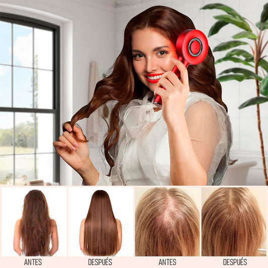 🥰✔️Cepillo Infrarojo Anti-caida capilar: Cuida tu cabello, hazlo crecer como nunca