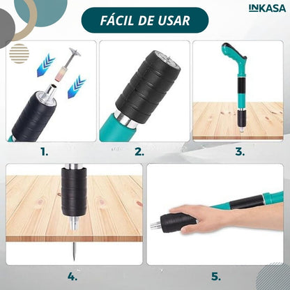 Pistola para remaches manual