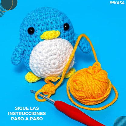 Kit de crochet pingüino