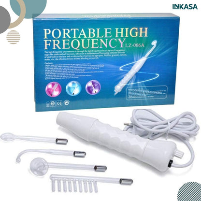 Masaje alta Frecuencia facial electrodos