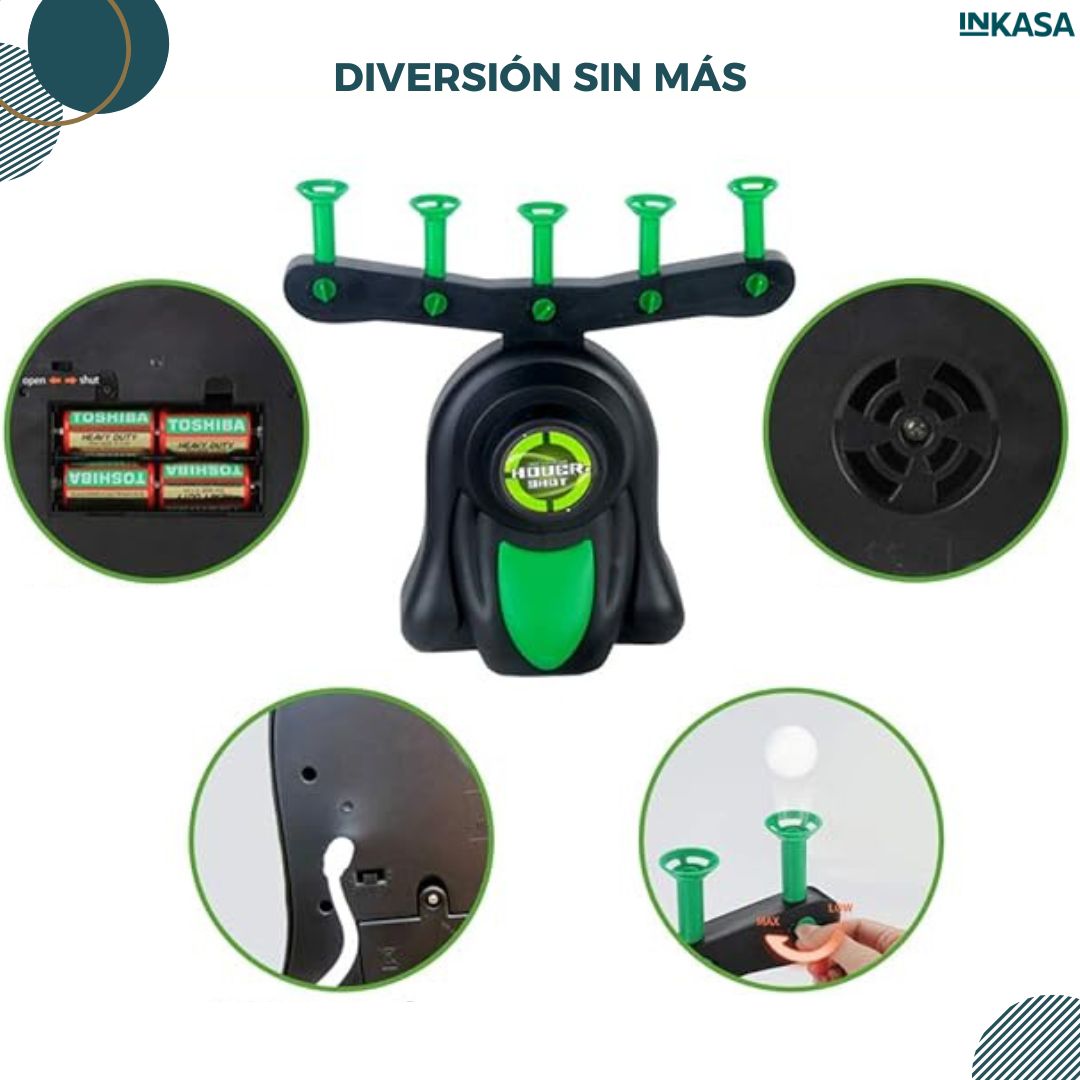 Derriba objetivos con Hover shot
