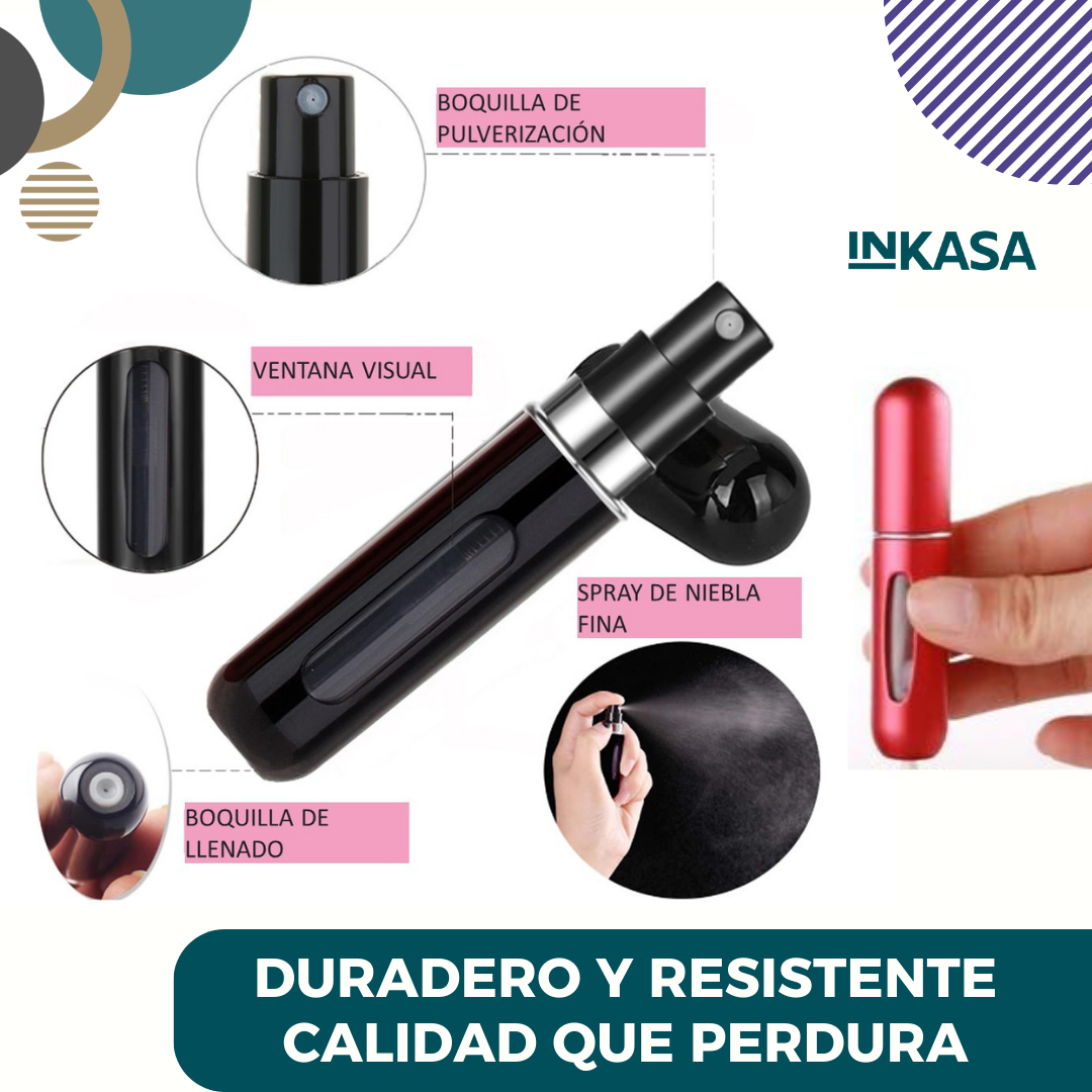 Perfumero Recargable 5 Ml Practico