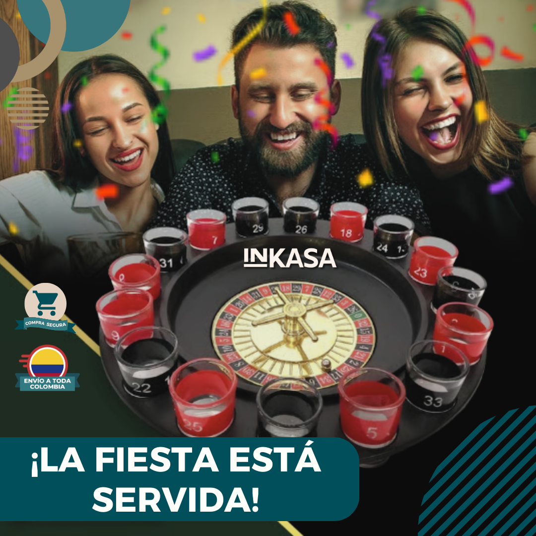 Ruleta De Shots Juego De Mesa