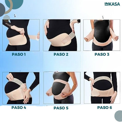 Faja prenatal con Soporte Abdominal