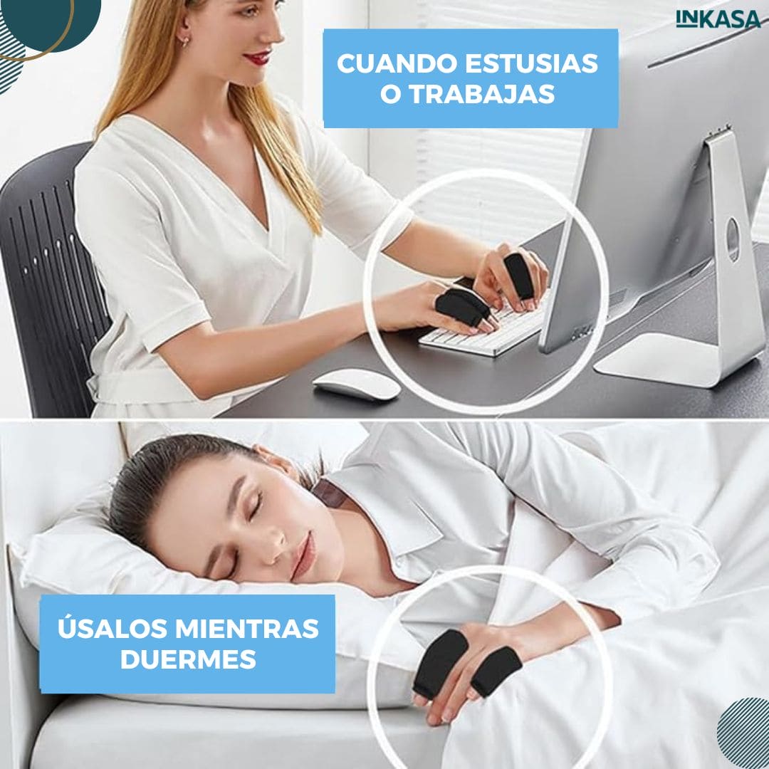 Alivio instantáneo para dedos x 4 unds