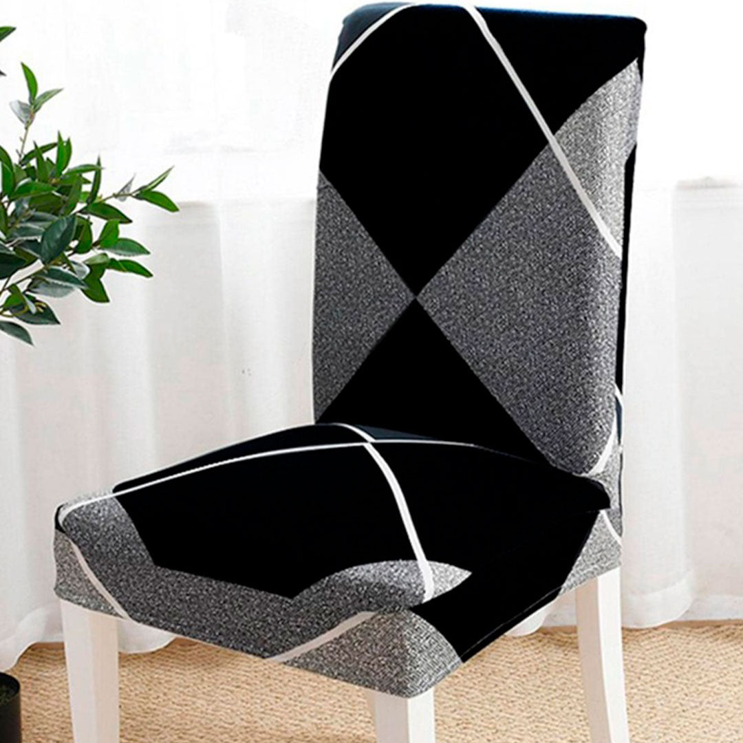 😎Set DecoFit x6 – Fundas Elásticas para Sillas de Comedor Antideslizantes🪑