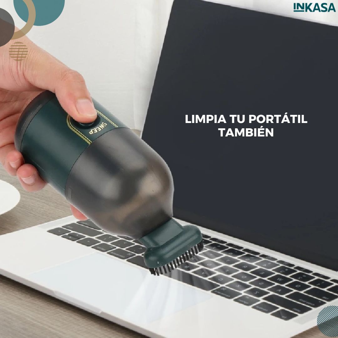 Mini aspiradora portátil para escritorio