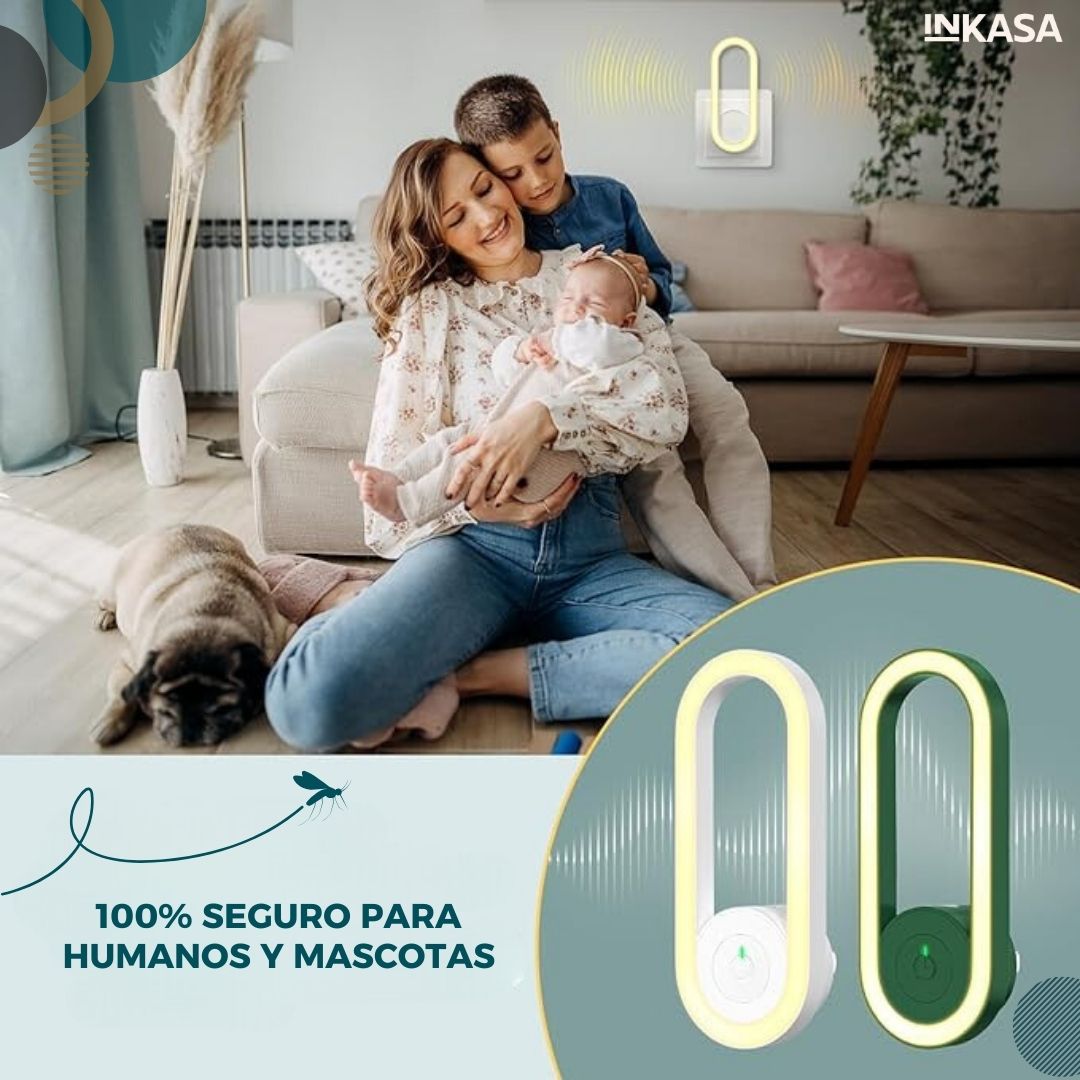 Lámpara repelente Ultrasónico