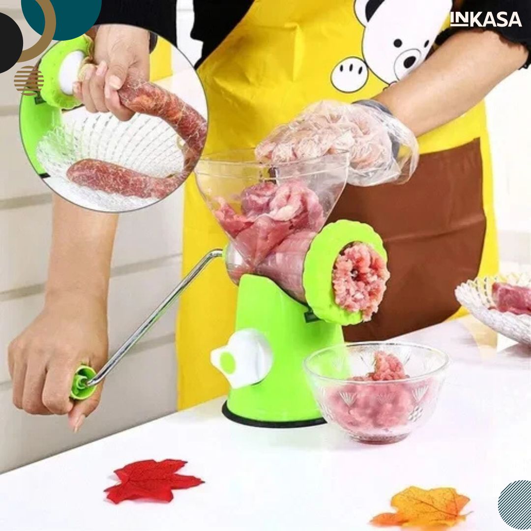 Molino de carne y pollo manual multiusos