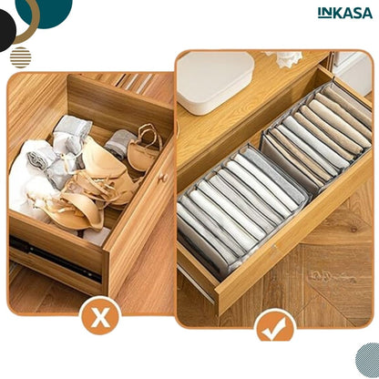 Organizador de ropa 4 unds