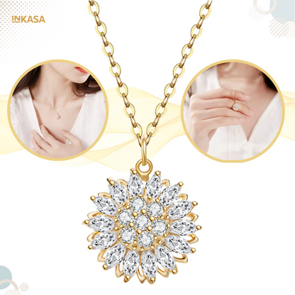 Collar Giratorio de Girasol