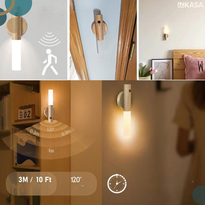 Lámpara led recargable con sensor