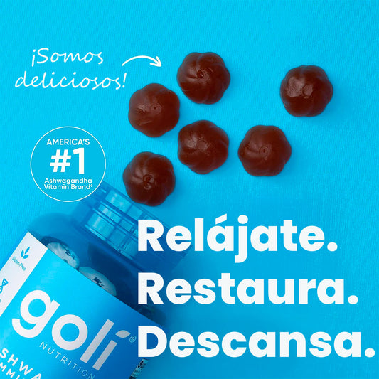 Gomas con Ashwagandha: Recupera tu energía vital día a día💯🌱