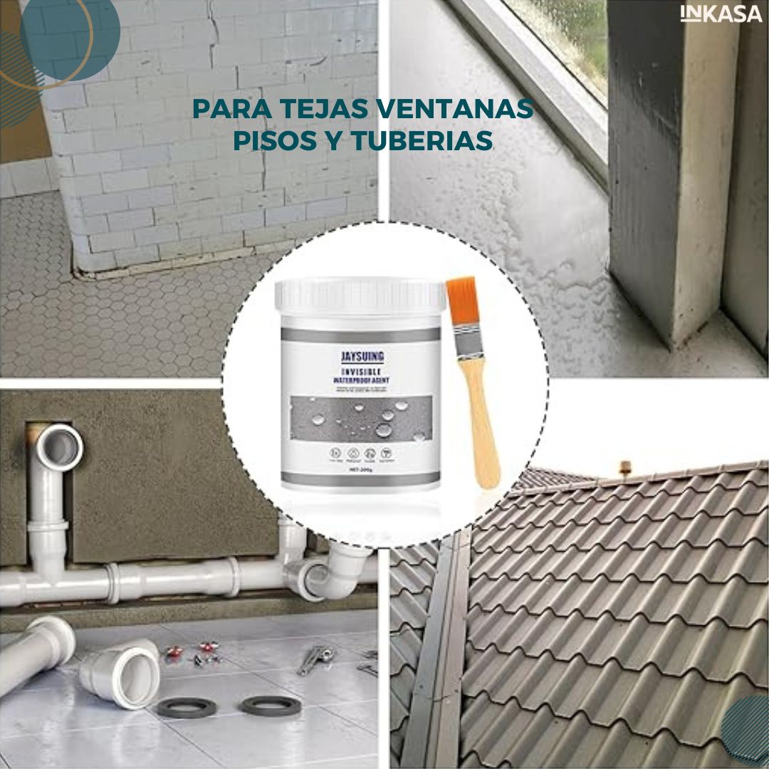 Sellador Impermeabilizante Invisible x 4 unds