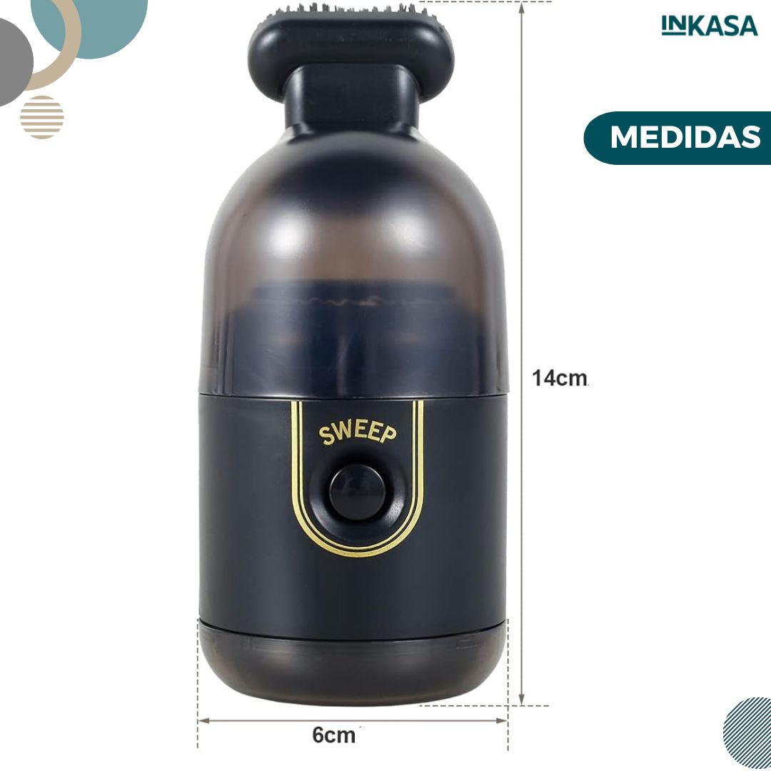 Mini aspiradora portátil para escritorio