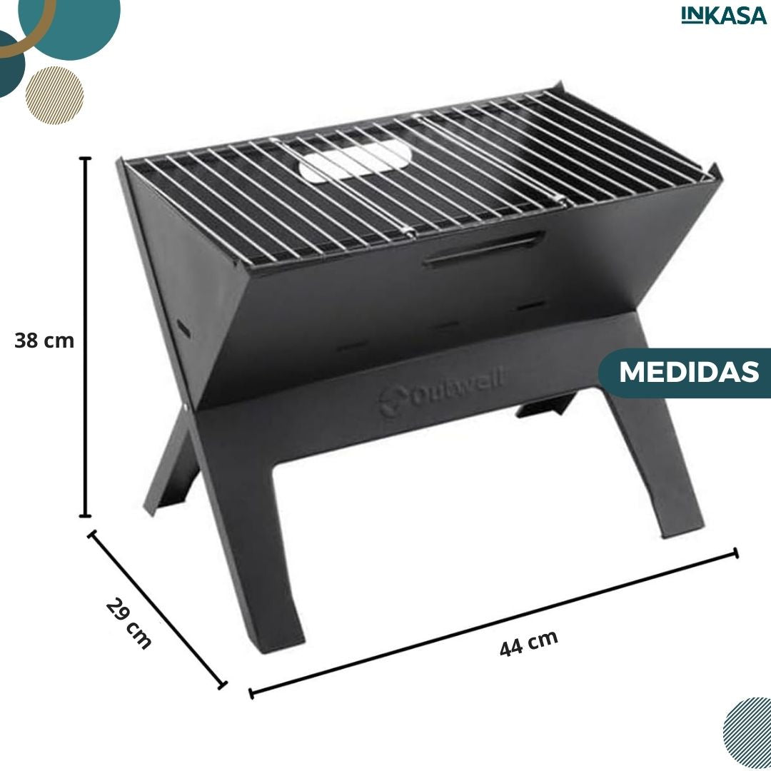 Mini parrilla de carbón portátil