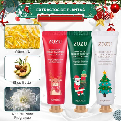 Set regalo de Navidad de crema de manos hidratante x 5 pcs
