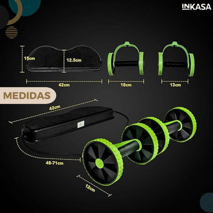 Revoflex rueda de entrenamiento abdominal