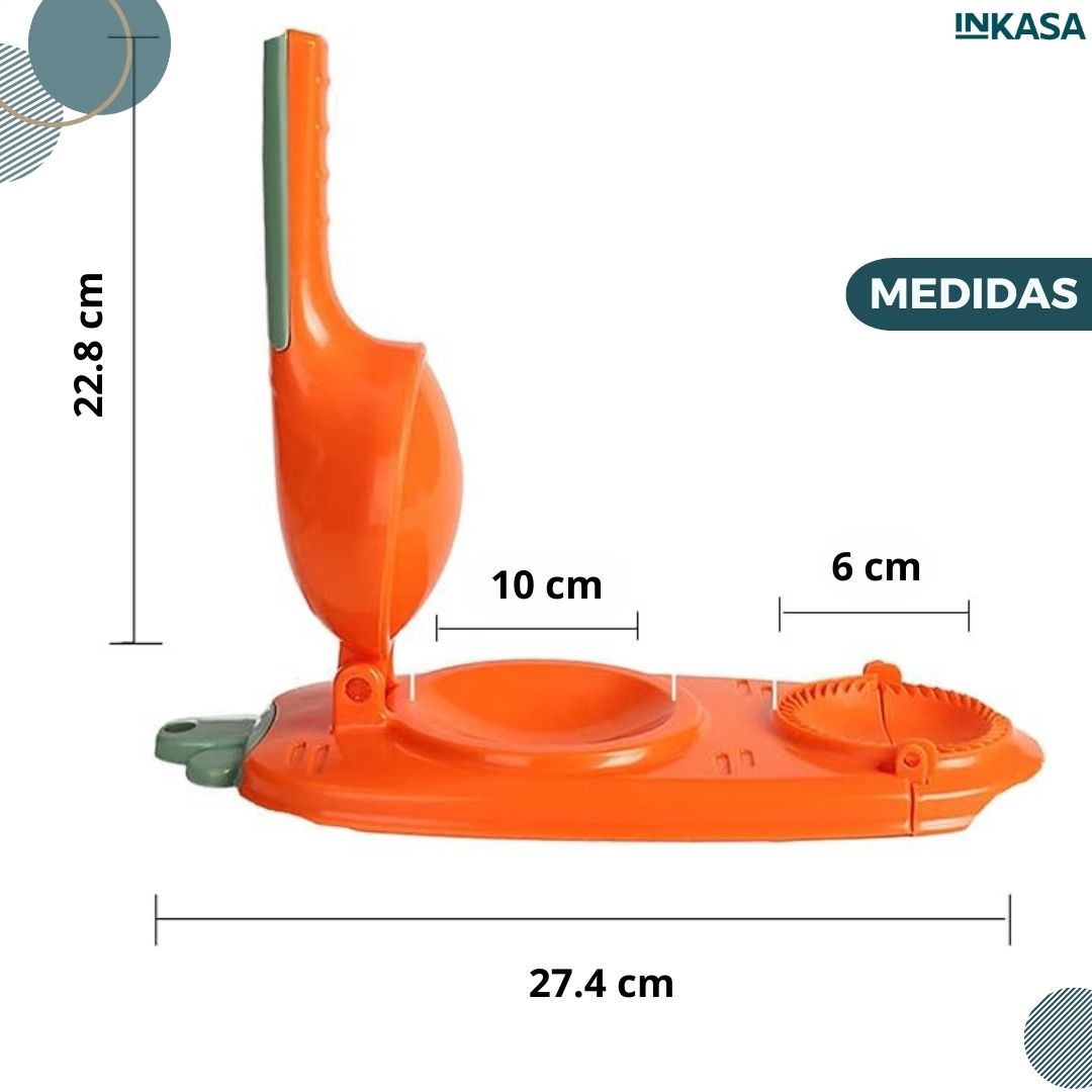 Molde para hacer empanadas